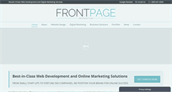 Desktop Screenshot of frontpageinteractive.com